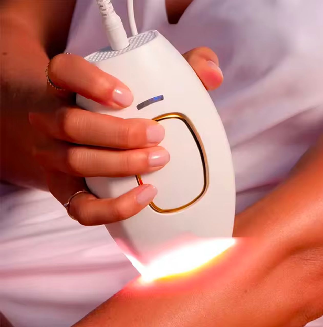 At-Home IPL Laser Hair Removal Handset - Permanent & Painless